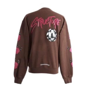 Chrome Hearts Matty Boy Structure Crewneck Sweatshirt