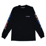 The Chrome Hearts Matty Boy America L/S Sweatshirt is likely a stylish and fashionable long-sleeved sweatshirt produced by the luxury fashion brand Chrome Hearts. It appears to feature an American theme, although without more information it is difficult for me to provide further details about the specific sweatshirt. Is there anything else I can help you with?