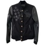It is likely that the CH Varsity Jacket is a stylish and high-quality jacket produced by the luxury fashion brand Chrome Hearts. The CH in the name likely stands for Chrome Hearts. I am unable to provide further information about the specific design or features of the jacket as I do not have access to updated information about the brand's current product offerings. Chrome Hearts is known for its luxurious and edgy clothing and accessories, and their products are often made of high-quality materials and carry a high price tag. Is there anything else I can help you with