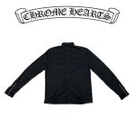 Track jackets are a type of outerwear that are often worn for casual, athletic, or leisure purposes. They are typically made of lightweight, breathable materials and have a relaxed, comfortable fit. Chrome Hearts is a high-end fashion brand known for its luxurious and edgy clothing and accessories. It is likely that the brand offers a range of track jackets in various styles and designs, made of high-quality materials and featuring the brand's signature aesthetic. Prices for Chrome Hearts track jackets may vary depending on the specific style and materials used, as well as other factors such as the location of the retailer. Is there anything else I can help you with