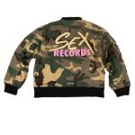 The Matty Boy Sex Bomber Jacket is a limited edition piece produced by the high-end fashion brand Chrome Hearts. I am unable to provide further information about the specific design or features of the jacket as I do not have access to updated information about the brand's current product offerings. Chrome Hearts is known for its luxurious and edgy clothing and accessories, and their products are often made of high-quality materials and carry a high price tag. Is there anything else I can help you with