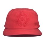 Chrome Hearts x Bella Hadid Slouch 5-Panel Hat - Red