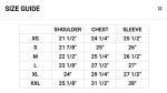 chrome hearts hoodie size chart