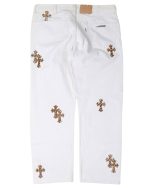 Chrome Hearts Levi's Leopard Cross Patch Jeans
