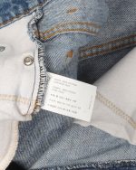 Chrome Hearts Levi's Stencil Cross Patch Jeans