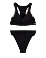 Chrome Hearts BLACK RIB SPORTS BRA