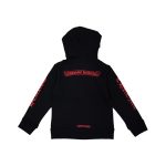 Chrome Hearts Kids Scroll Logo Hoodie Back
