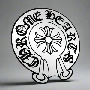 Black Chrome Hearts Mirror