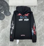 Graffiti Racing Flag Fire Arm Flower Arm Hoodie 2