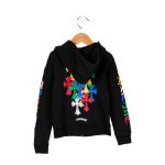 Kids' Multicolor Cemetery Cross Hoodie
