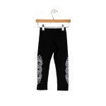 Chrome Hearts Kids Scroll Logo Tights-Back