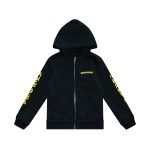 chrome Hearts Kids Scroll Logo Hoodie Front