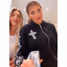 Chrome Hearts Kylie Jenner Black Hoodie